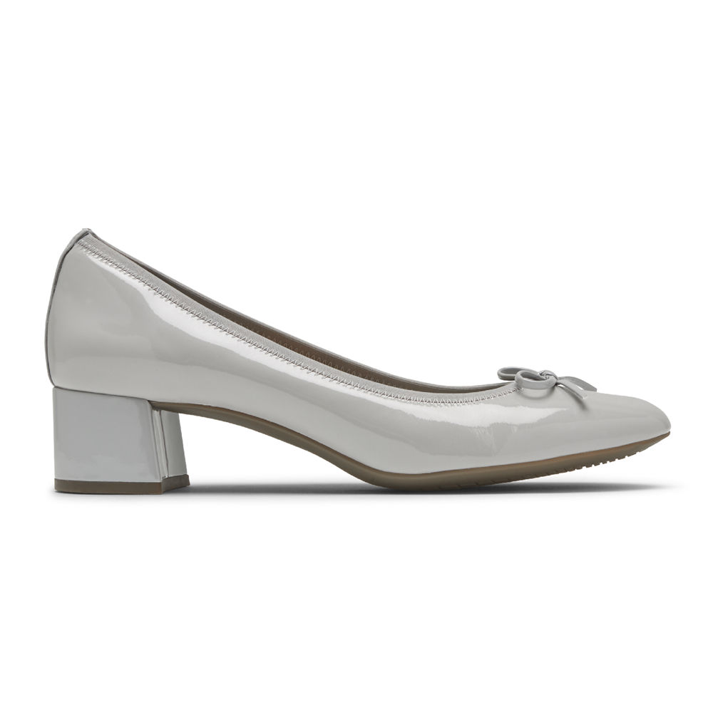 Rockport Pumps For Womens Grey - Total Motion Sydney Bow - CD0417356